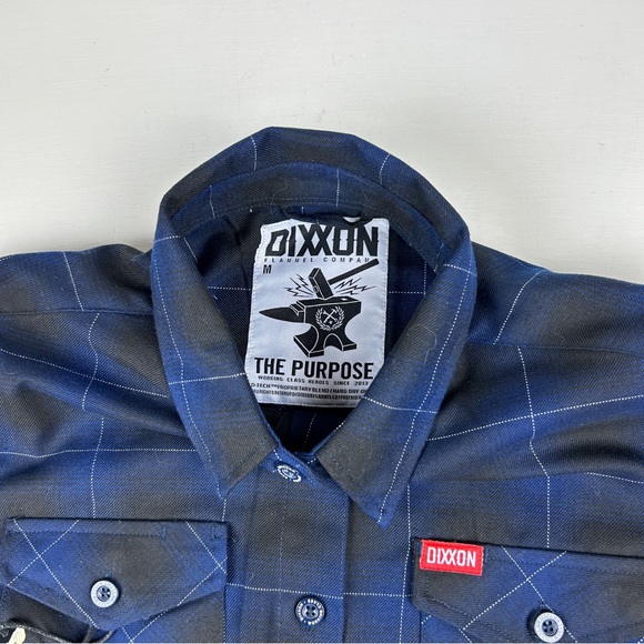NEW Dixxon Flannel Co. Purpose Flannel honoring the working class Women's Medium - Picture 3 of 7